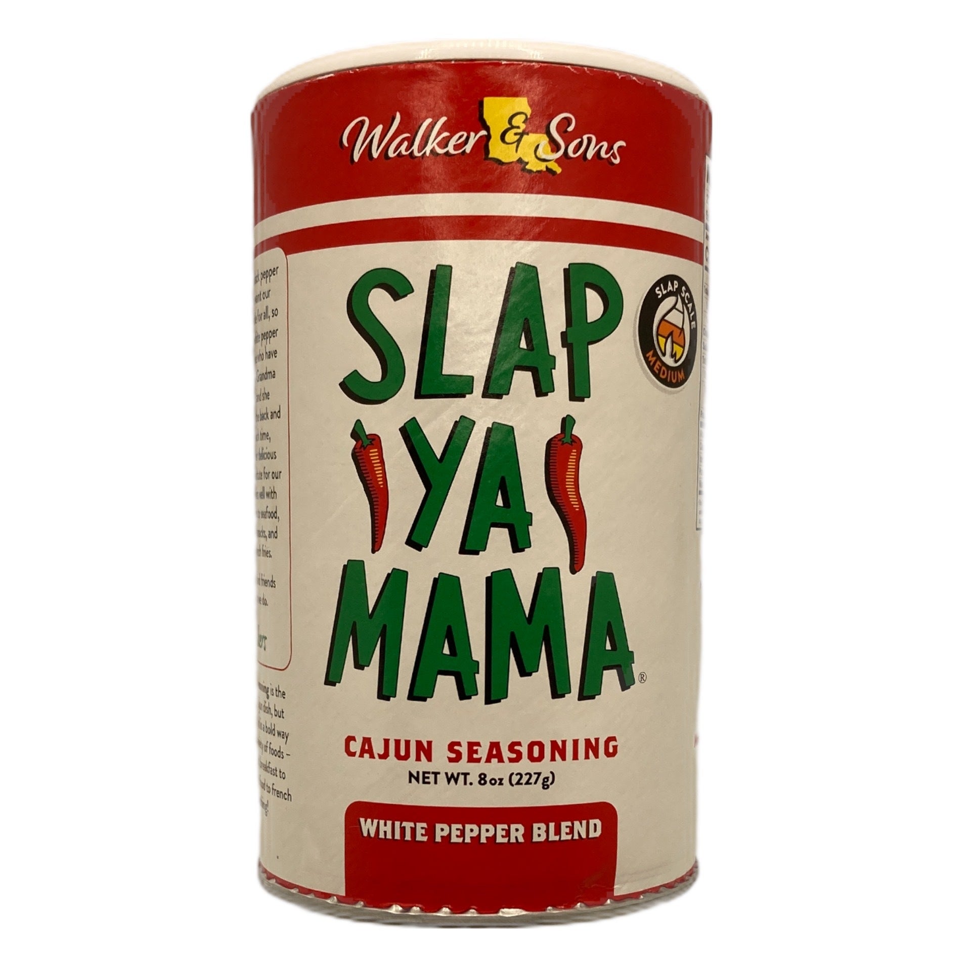 Slap Ya Mama - Cajun Seasoning (white pepper) 8oz